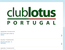 Tablet Screenshot of clublotusportugal.com